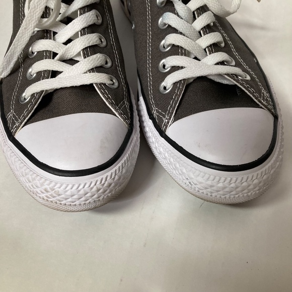 Converse All Star Chuck Taylor 9 Mens Canvas Low Top Charcoal Canvas Shoes main image 5